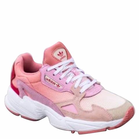 Adidas falcon pale pink trainers best sale